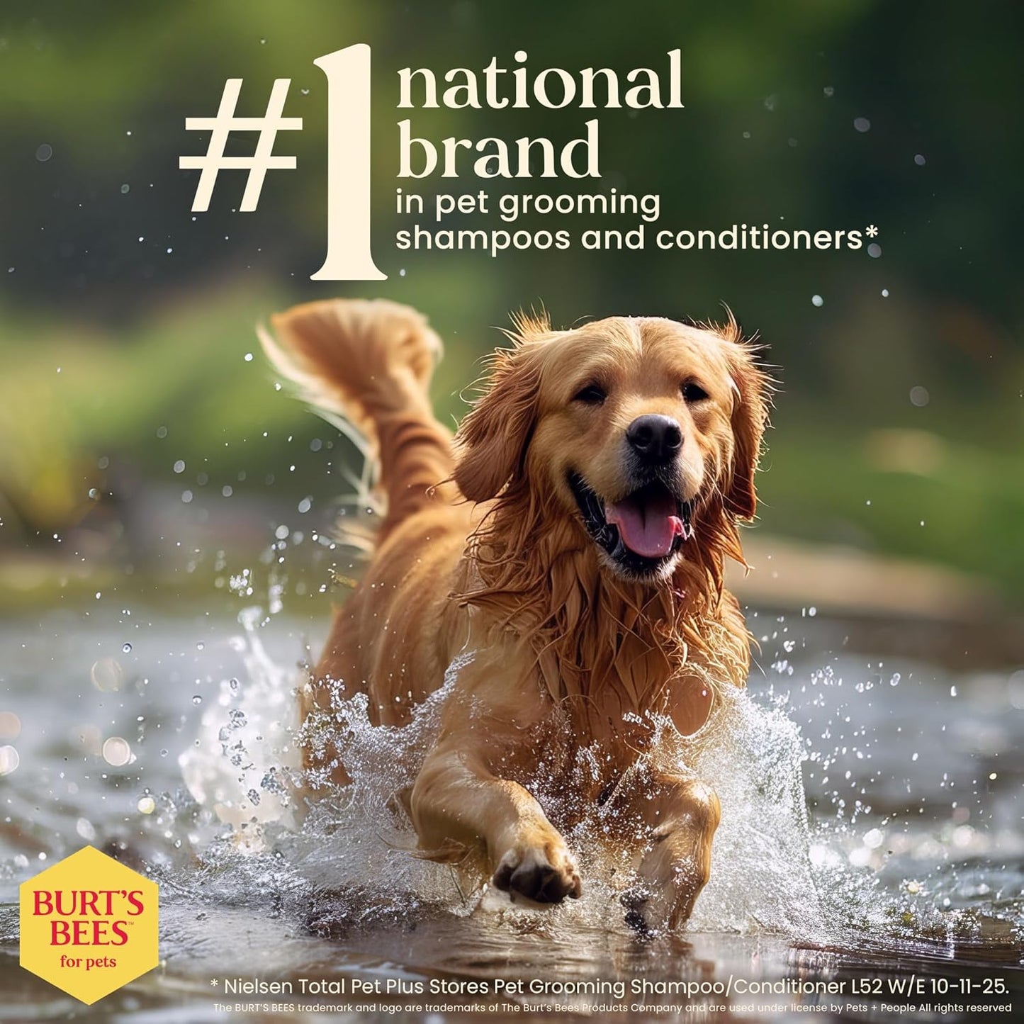 Multipurpose Dog Wipes with Honey, 98% Natural Origin Formulas, Hypoallergenic Dogs Wipe, Canine Cleaning Sheets for Paws and Butt, 3 Pk, 50Ct