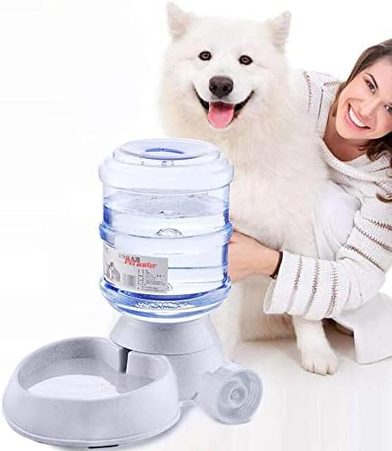 Dogs Water Dispenser,Water Bowl for Dogs,Pet Water Dispenser,Automatic Dog Water Bowl Cat Water Dispenser Dog Drinking Fountain,3.8L (Water Dispenser