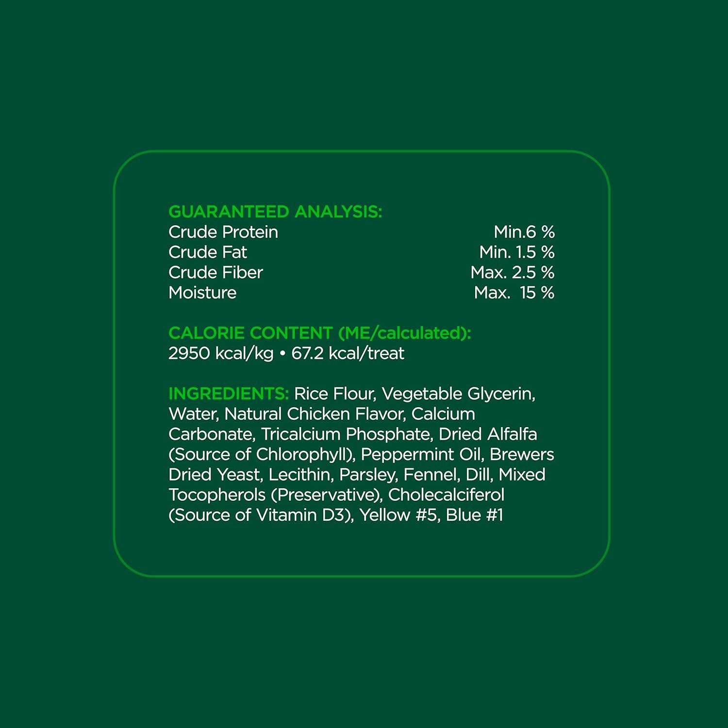 Dental Chews for Dogs, 20 Count, Vet-Recommended Mint-Flavored Treats for Medium Dogs 25-50 Lbs, Dental Bones Clean Teeth, Fight Bad Breath, and Removes Plaque and Tartar