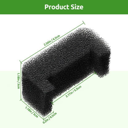 Cat Fountain Foam Filter Replacement, 4 Pack Sponge Foam Filter for Automatic Drinking Water Dispenser